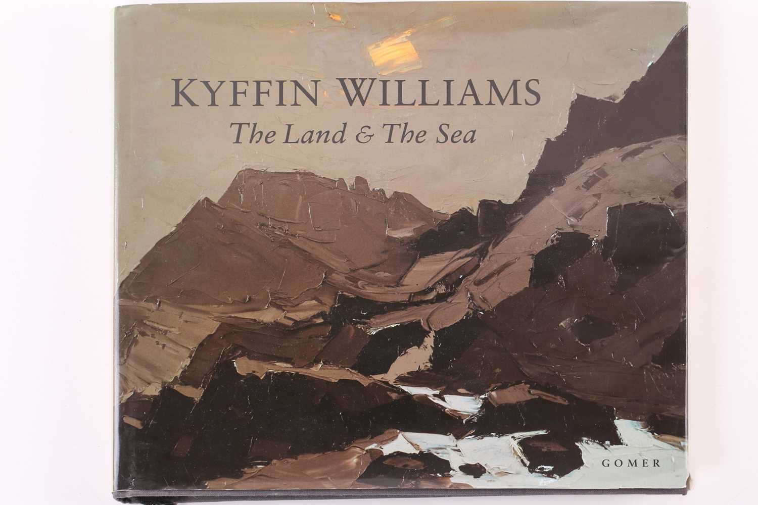 Attributed to Sir Kyffin Williams KBE RA (1918-2006) Welsh an abstract landscape with a pond to - Image 6 of 10