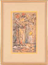 Thomas Arthur McCormack (1883-1973) New Zealand, 'Poppies', a still life study, watercolour,