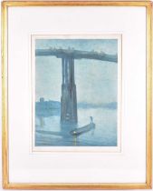 After James Abbott McNeill Whistler (1834-1903), 'Nocturne: Blue and Gold - Old Battersea Bridge', a