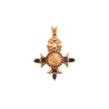 An 18ct gold Gilbey Jubilee collection ‘Imperial Brooch’ pendant, modelled after The Most