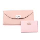 A Salvatore Ferragamo 'Gancini' wallet and Kate Spade 'Cameron Street' cardholder, the wallet is