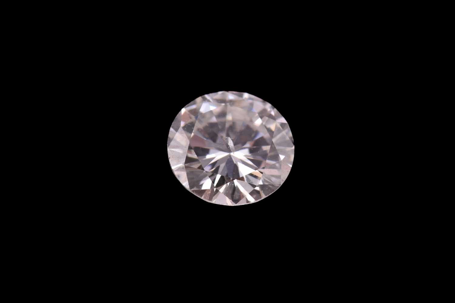 A loose diamond, the round brilliant-cut white diamond with a GIA certificate, stating carat - Image 2 of 3