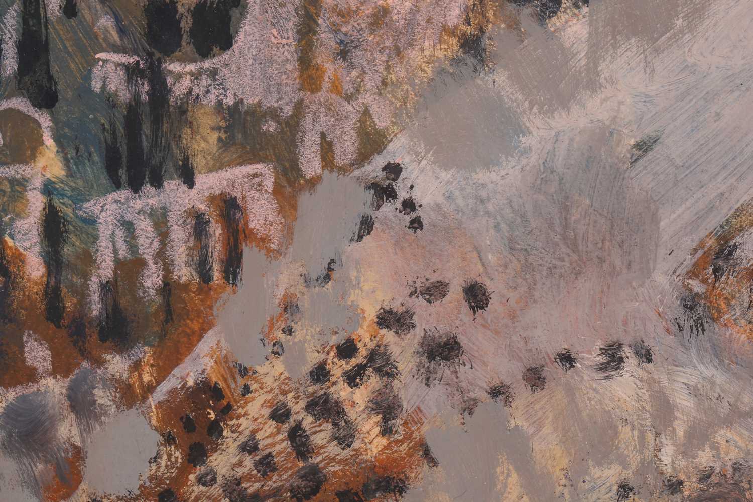 Judy Cassab (1920-2015) Australian, 'Jerusalem II', 1977, oil on board, 29.5 cm x 39 cm in a - Image 4 of 6