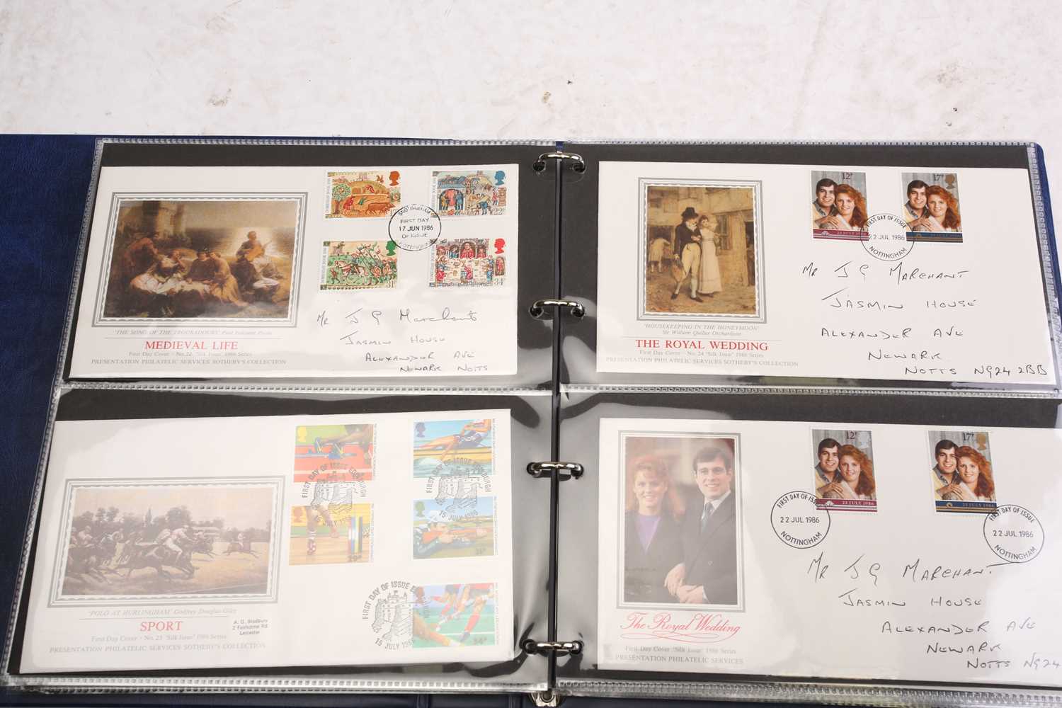 A good collection of First Day Covers and stamps, most contained in albums, to include London 2012 - Image 33 of 44