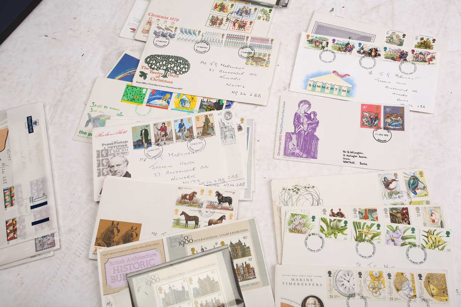 A good collection of First Day Covers and stamps, most contained in albums, to include London 2012 - Image 43 of 44