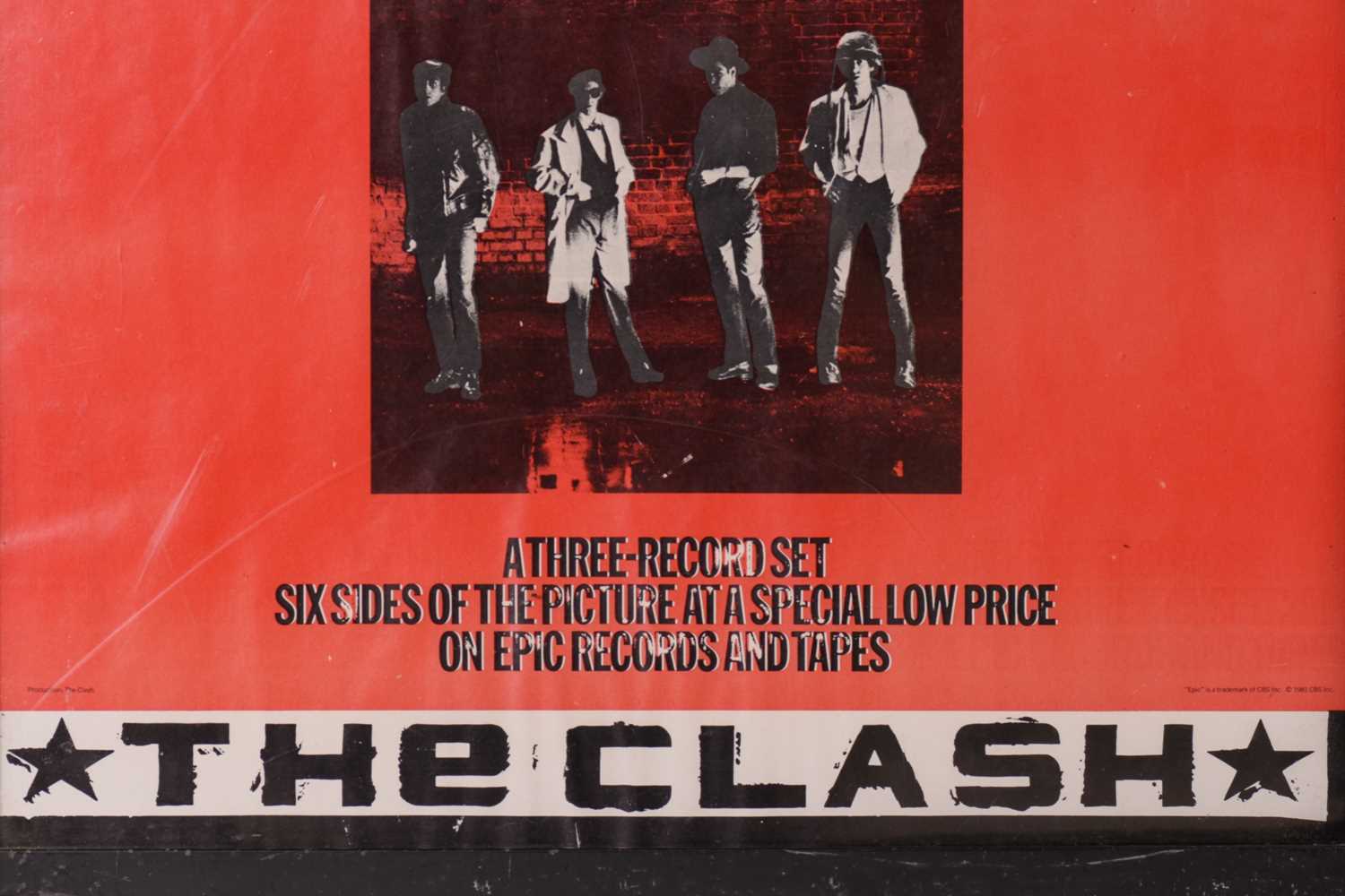 The Clash: an original promotional poster for the 'Sandinista' album, circa 1980, 86 cm x 56.5 cm - Image 4 of 5