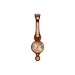 J. Pencia of Aylesbury an early 19th-century four-function mercurial barometer/ thermometer, with