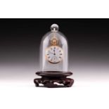 An 18ct gold cased open face pocket watch, the enamel dial with subsidiary seconds dial and black