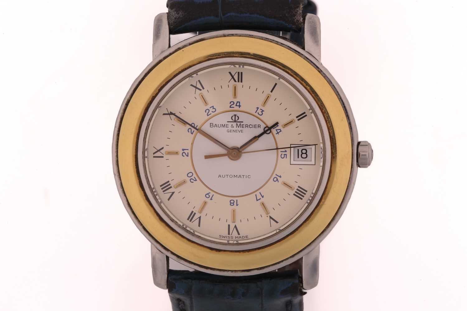A Baume and Mercier Fleetwood bi-colour automatic wristwatch, with a Swiss-made ETA automatic - Image 2 of 5