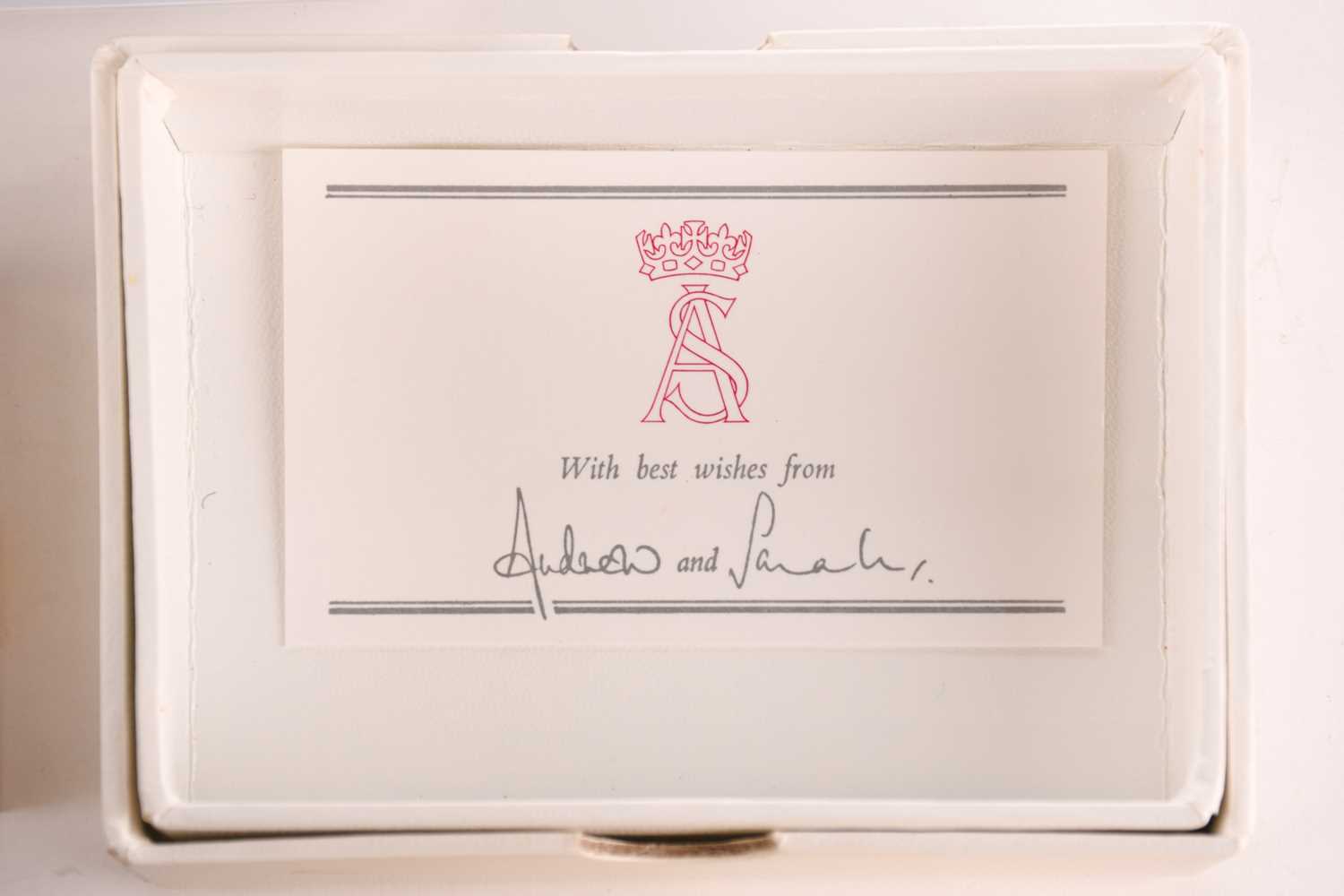 An interesting and comprehensive collection of Royal memorabilia, comprising four signed Christmas - Image 6 of 8