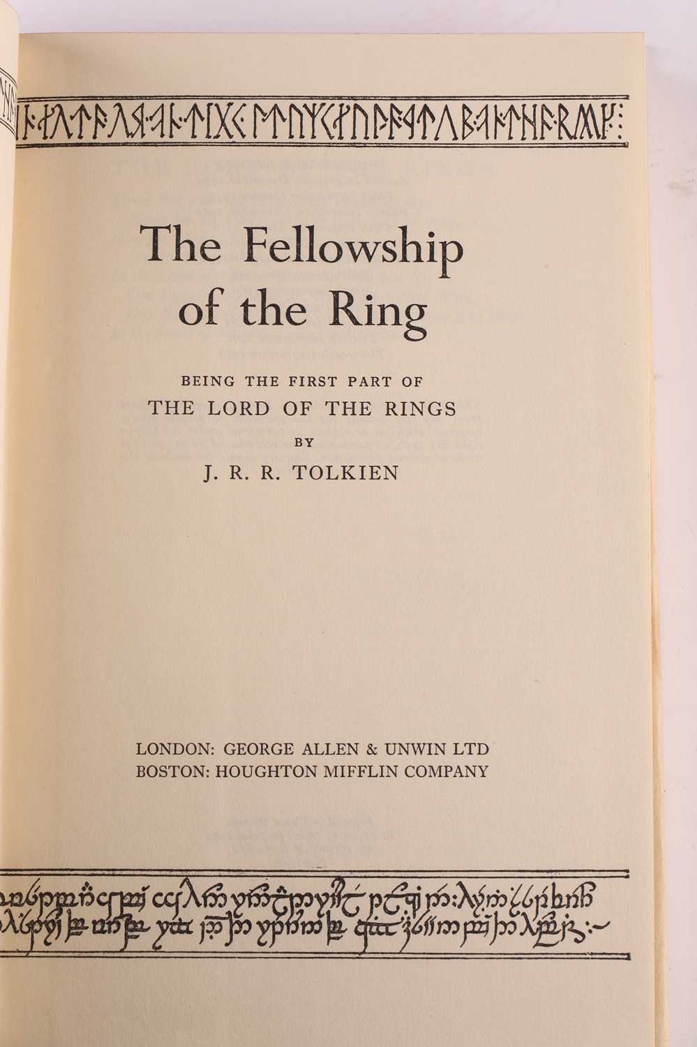 Tolkien (J.R.R.) The Lord of the Rings, 3 volumes in a slip case, George Allen & Unwin Ltd, 'The - Image 12 of 17
