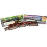 Two Hornby Railways part Electric Train Sets, R778 Flying Scotsman and R836 Coronation Scot (each