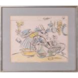 Richard Williams (1933-2109), 'Cough’, cooking dragon, original film celluloid, signed ‘Paul from