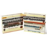 A boxed Hornby Railways R2370 'Royal Train' pack, together with R4197 Royal Train Coach pack and