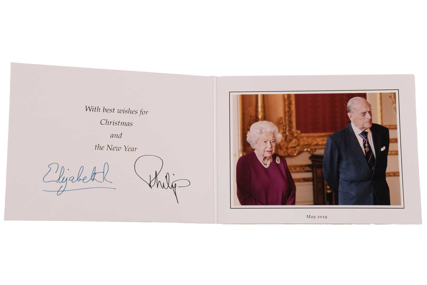 An interesting and comprehensive collection of Royal memorabilia, comprising four signed Christmas - Image 5 of 8