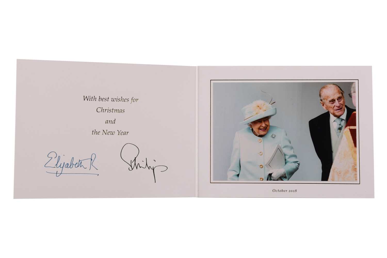 An interesting and comprehensive collection of Royal memorabilia, comprising four signed Christmas - Image 4 of 8