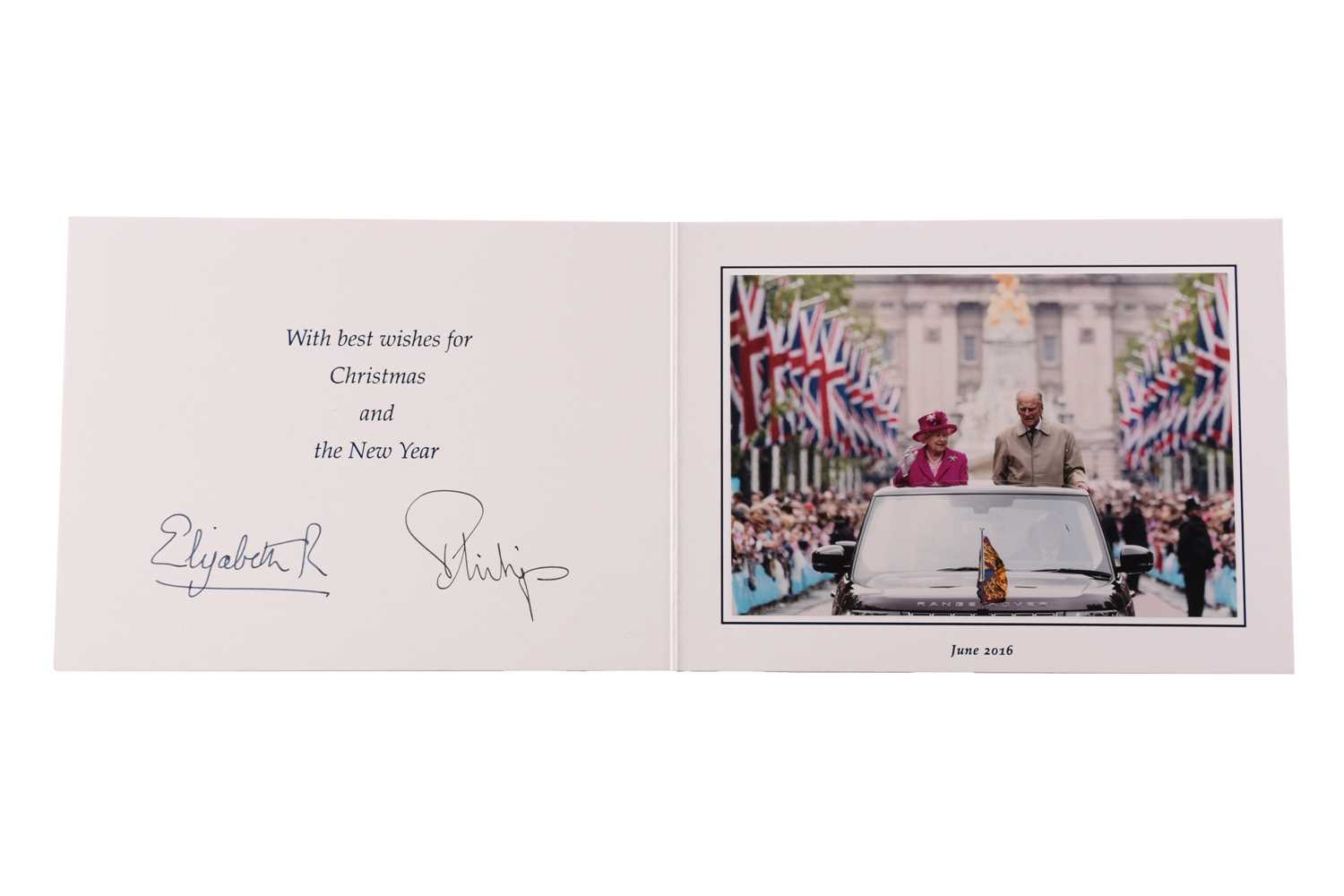 An interesting and comprehensive collection of Royal memorabilia, comprising four signed Christmas - Image 3 of 8