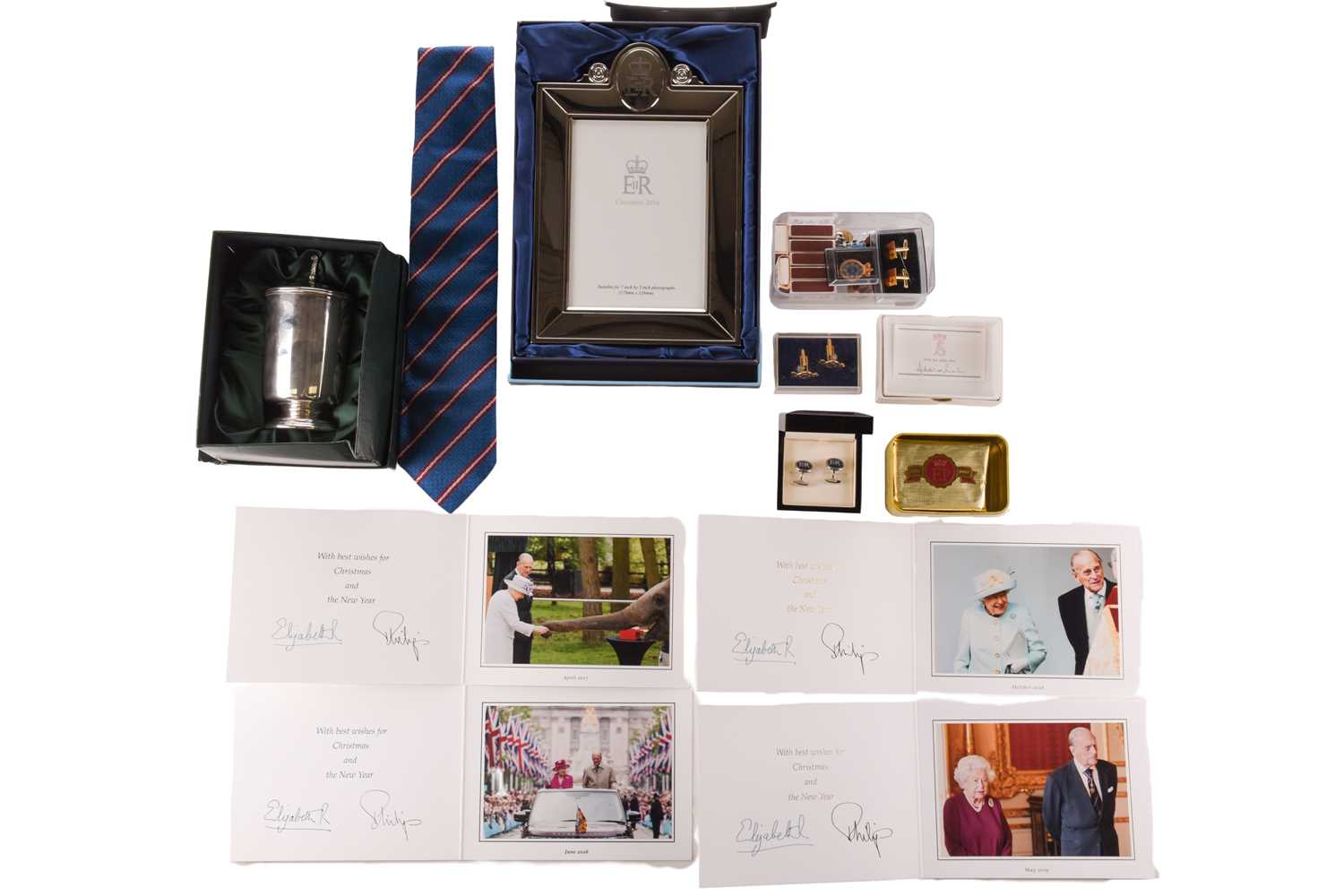 An interesting and comprehensive collection of Royal memorabilia, comprising four signed Christmas