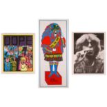 'Dope: Before and After', an original 1960s counter-culture poster, 69 cm x 58.5 cm, together with