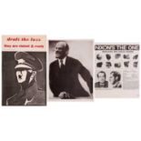 Three original American political posters, 'Draft the Fuzz- They are Violent and Ready', 1967