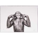 Mason Storm (British 1966-), Forgotten Monkey 13 (2022), Giclee Print on 350gsm Hahnemuhle Museum