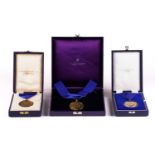 Three 'Daisy Ayris Memorial Medals', in sterling silver, each with silver assay marks, in Hamilton &