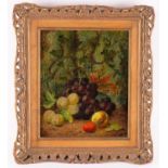 Vincent Clare (1855-1930), still life of fruit, oil on canvas, signed to lower right corner, 29.5 cm