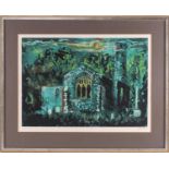 John Piper (1903-1992), 'Hautbois Church, Norfolk', limited edition screenprint, signed and numbered