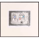 Julian Trevelyan (1910-1988), ‘The Well of Loneliness’, Late Dream City Series, etching and