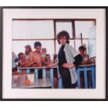 Martin Parr (b.1952), Untitled (Girl Serving Ice Cream), 1983-1985, archival pigment print,