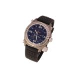 A Breitling Emergency Superquartz E76321 Titanium Men's Watch, featuring a swiss made superquartz