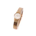 Cancer Research lot - An Omega lady's dress watch, featuring a hand-wound mechanical swiss-made