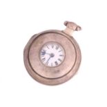 A Hallam half-hunter pocket watch, with a key-wound movement, signed 'Hallam Nottingham No.9210'