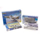 Three boxed Revell model aeroplane kits, apparently unbuilt, numbered 04703, 04634 and 04595,