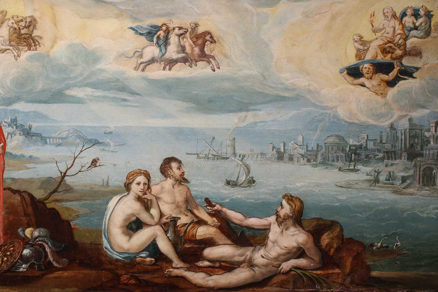 Attributed to Giovanni Larciani (active 1484-1527), Scene depicting The Judgement of Paris, circa - Image 2 of 17