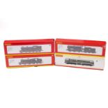 Four Hornby OO Gauge locomotives, comprising R2355A BR 0-6-0 Class Q1 33017, R2223 BR Fowler 2-6-