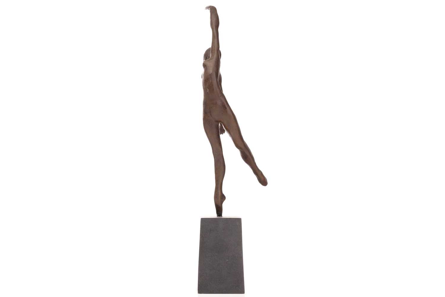 Tom Merrifield (1933-2021), 'Marguerite', signed, numbered 82/150, bronze on a bronze base, with a - Image 7 of 13