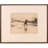 Norman Wilkinson (1878-1971), 'Single Handed', signed in pencil, title label on the reverse,