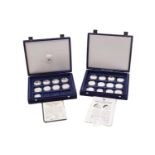 The Victorian Age silver proof coin collection of eleven coins, comprising ten one ounce crown