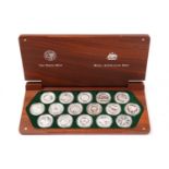 Australia, The Sydney 2000 Olympics Silver Coin Collection, 2000, comprising 16 proof standard coins