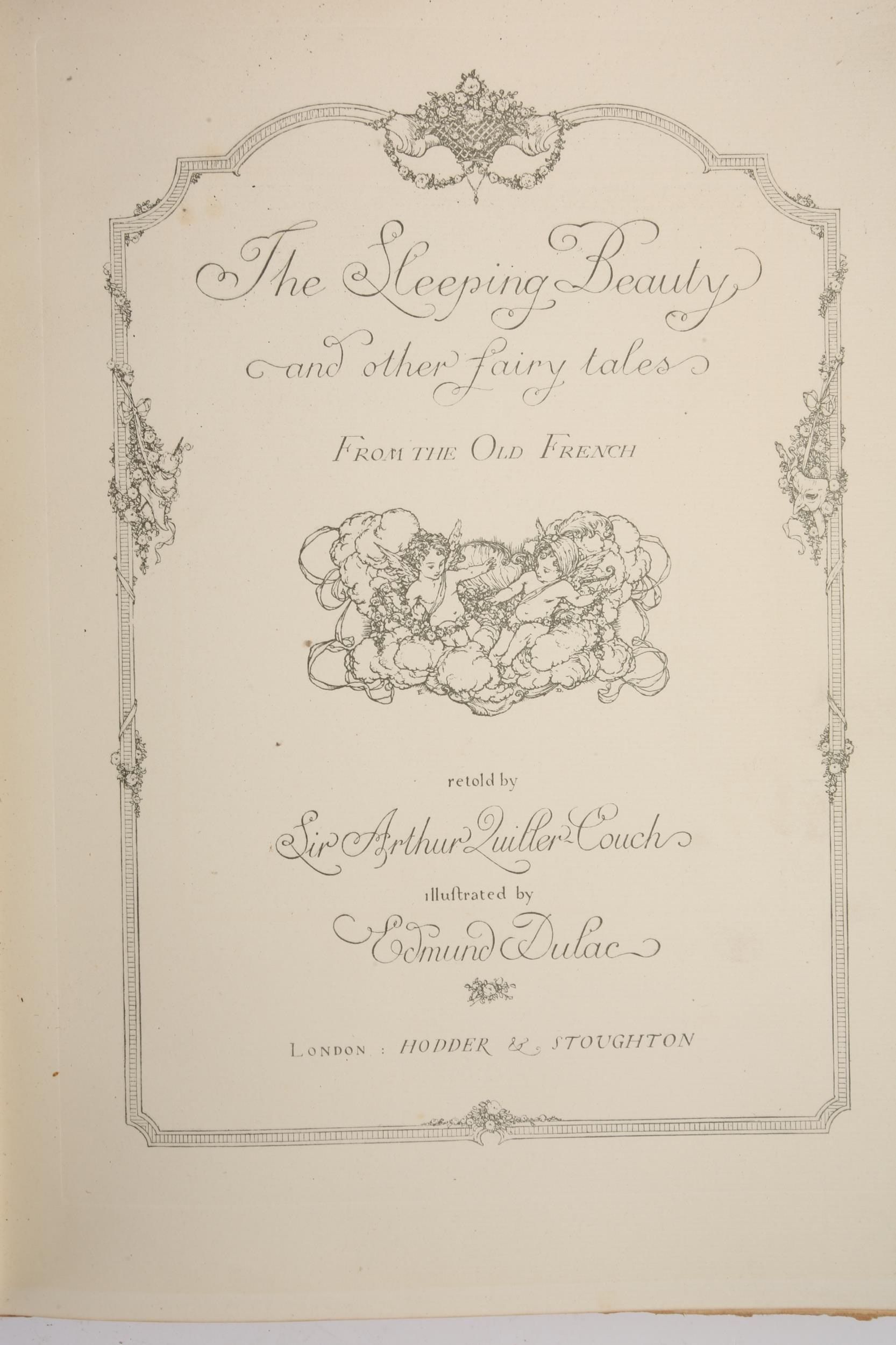 Arthur Quiller-Couch, 'The Sleeping Beauty and Other Fairy Tales', London, Hodder & Stoughton, - Image 19 of 21