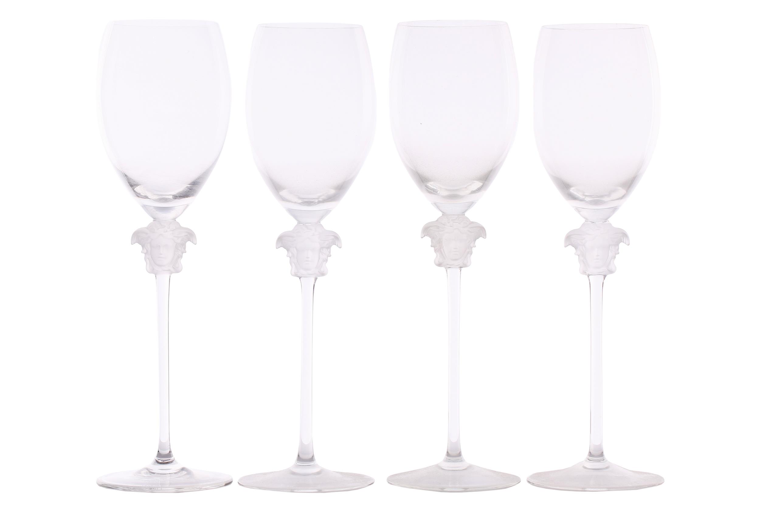 A suite of Rosenthal Versace dinner service items, comprising eight dinner plates, four shallow - Image 12 of 17