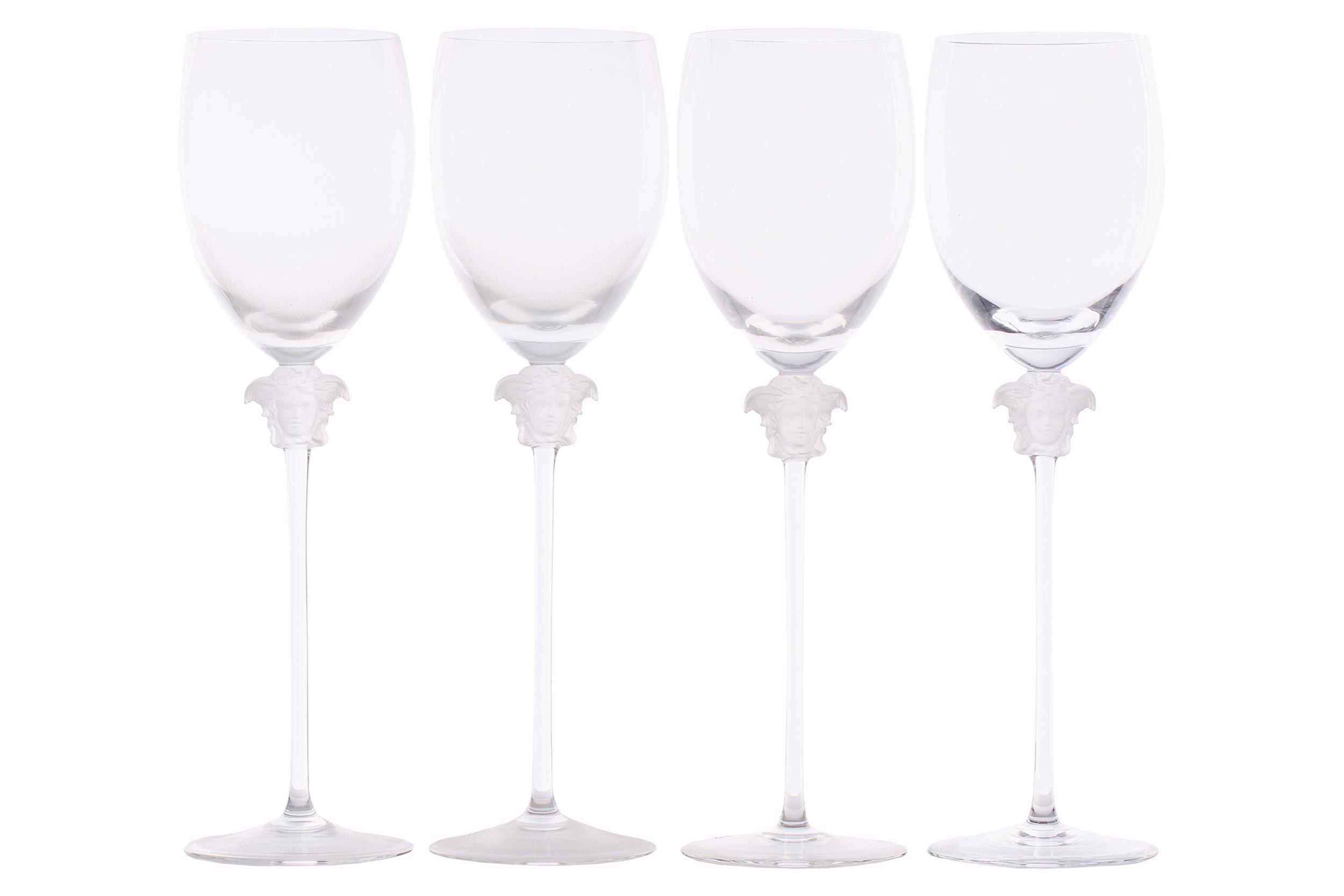 A suite of Rosenthal Versace dinner service items, comprising eight dinner plates, four shallow - Image 13 of 17