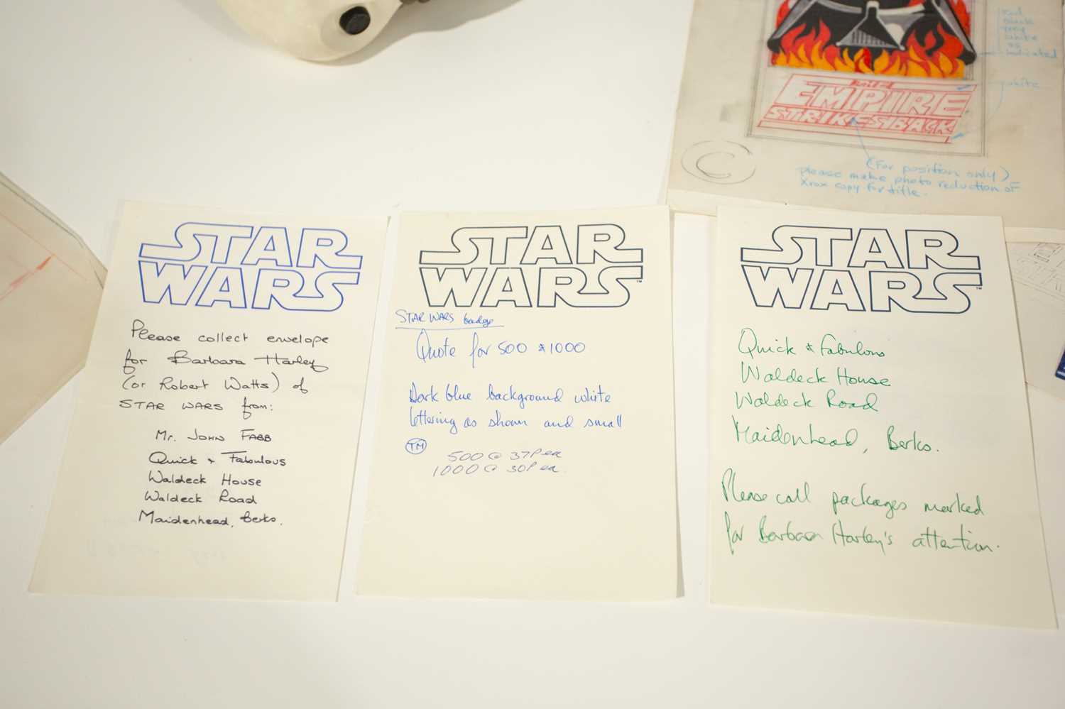 Star Wars: a rare collection of original period memorabilia, comprising a Stormtrooper replica - Image 14 of 37