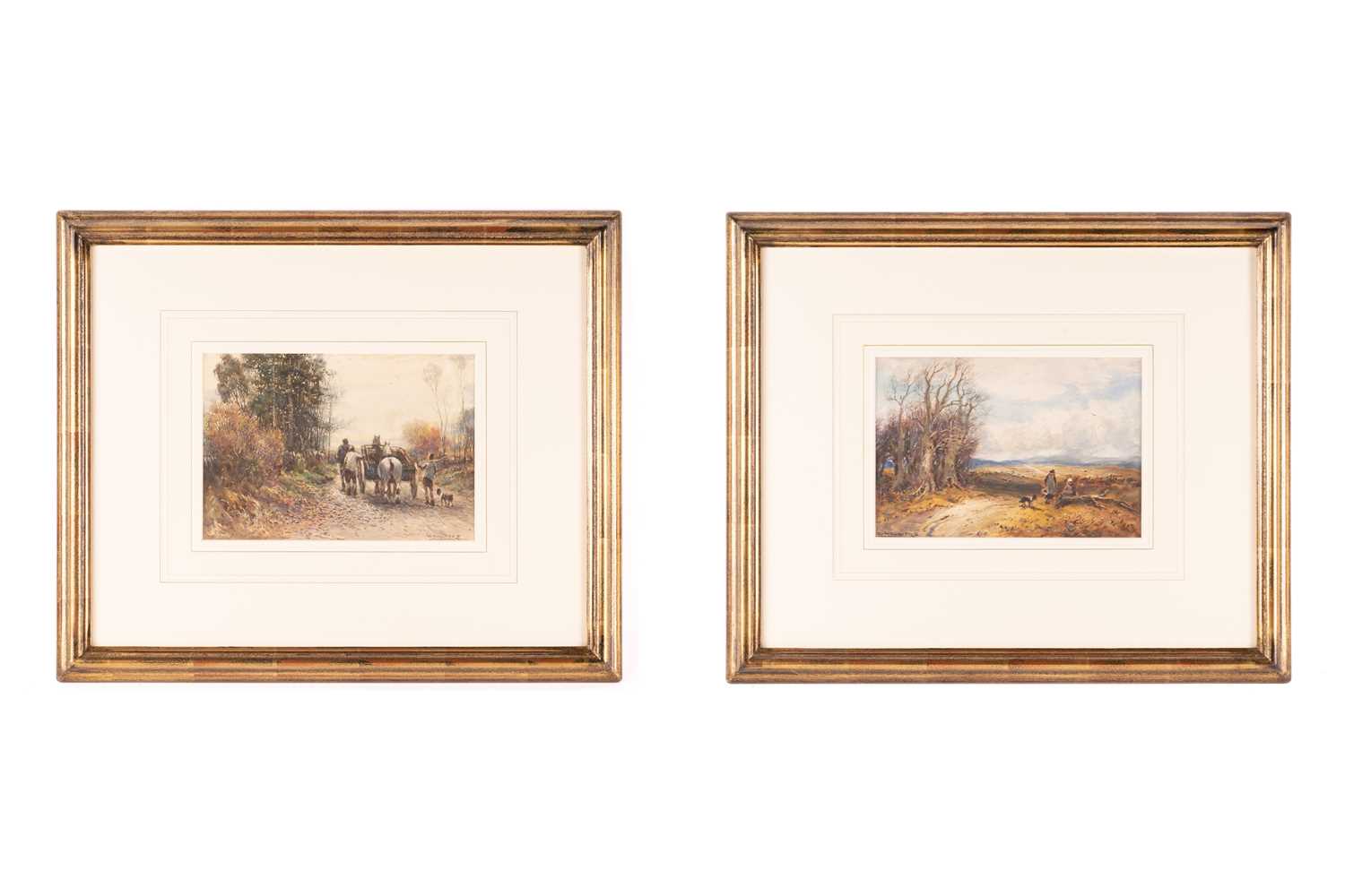 William Manners RBA (1865-1930), 'Day's Toil Ended' and 'A Westmoreland Common', pair of