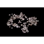 2.02ct Melee parcel of loose diamonds mainly round brilliant cuts.Please note these diamonds have