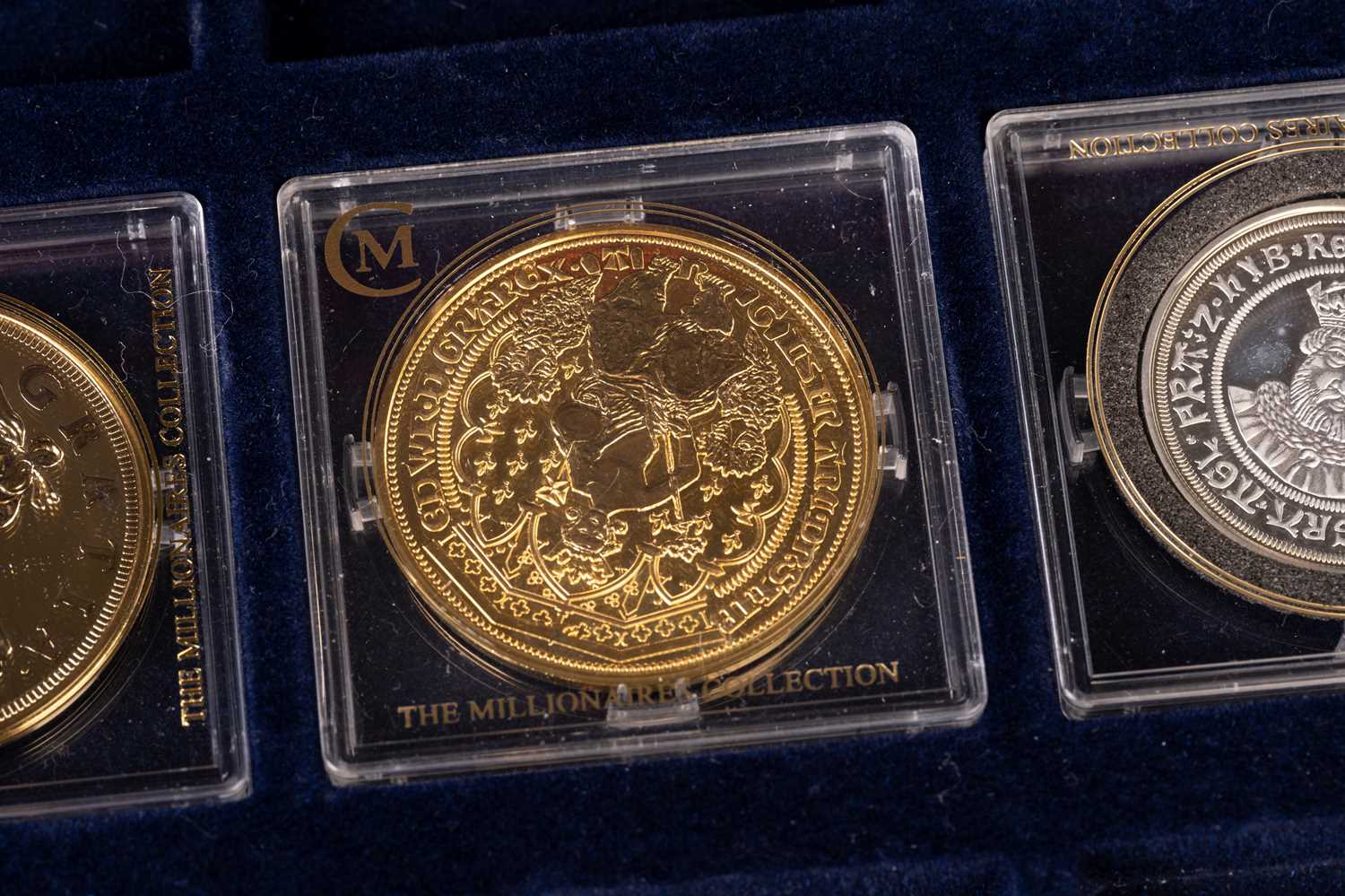 Two Tristan Da Cunha gold plated sterling silver £5 crowns, 2008 & 2009, a 585 ct gold proof - Image 9 of 25