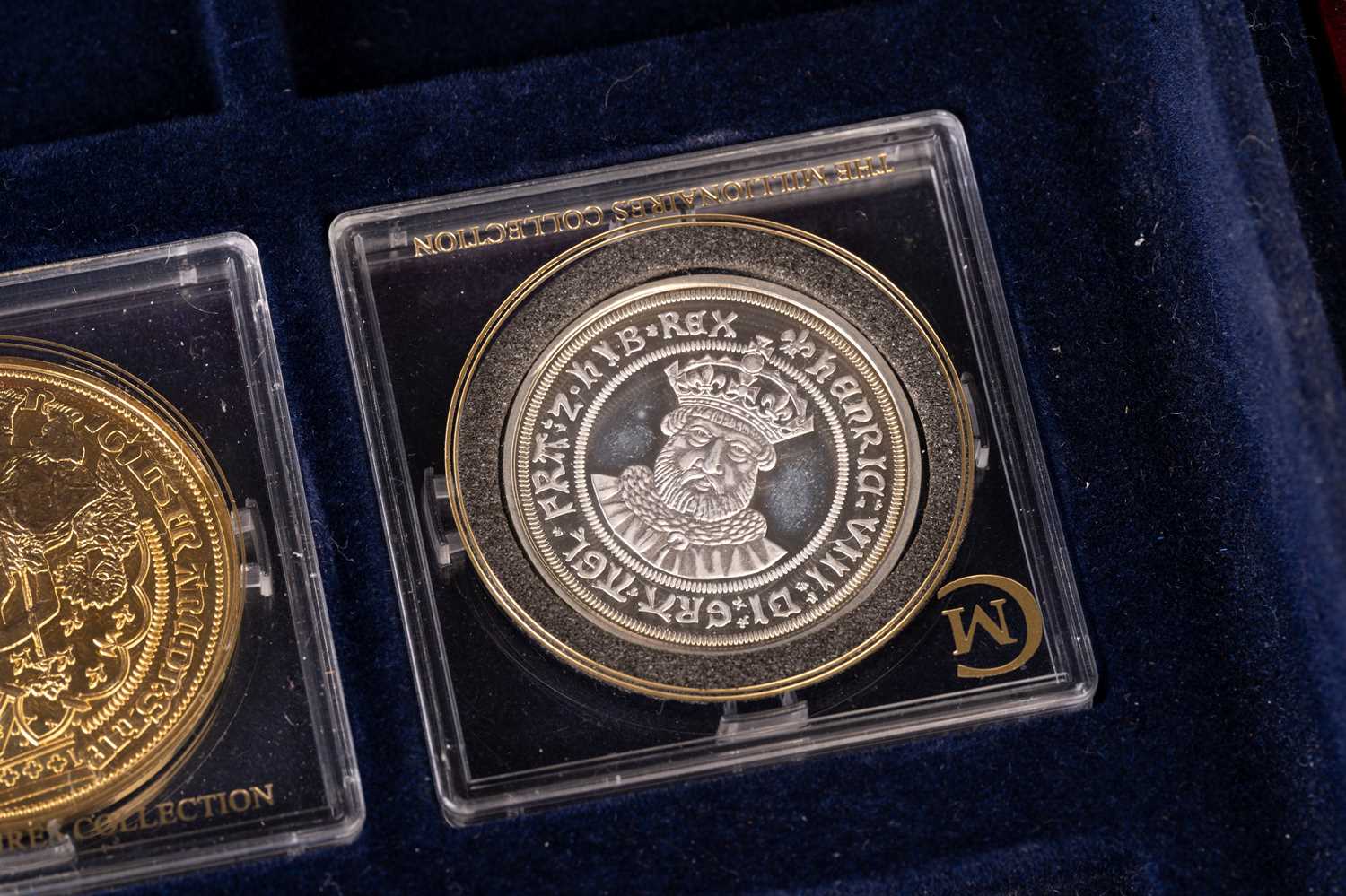 Two Tristan Da Cunha gold plated sterling silver £5 crowns, 2008 & 2009, a 585 ct gold proof - Image 17 of 25