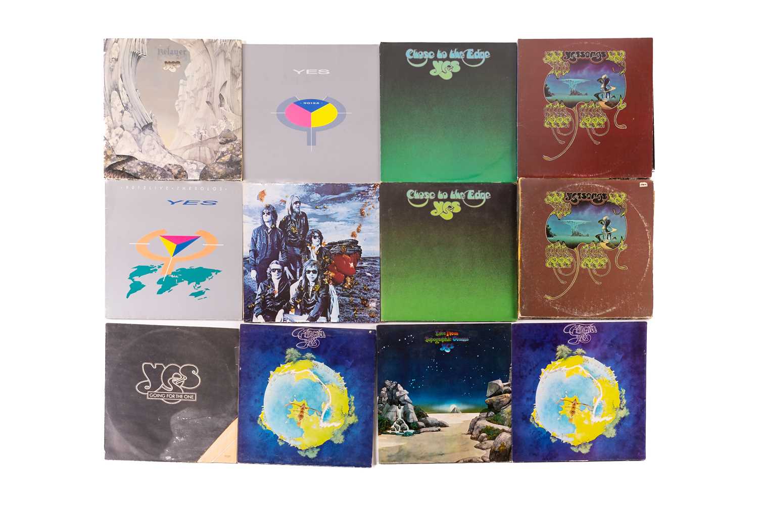 Yes: a large collection of original "Yes" LPs comprising four "The Yes Album", "Drama", "In The - Image 3 of 6