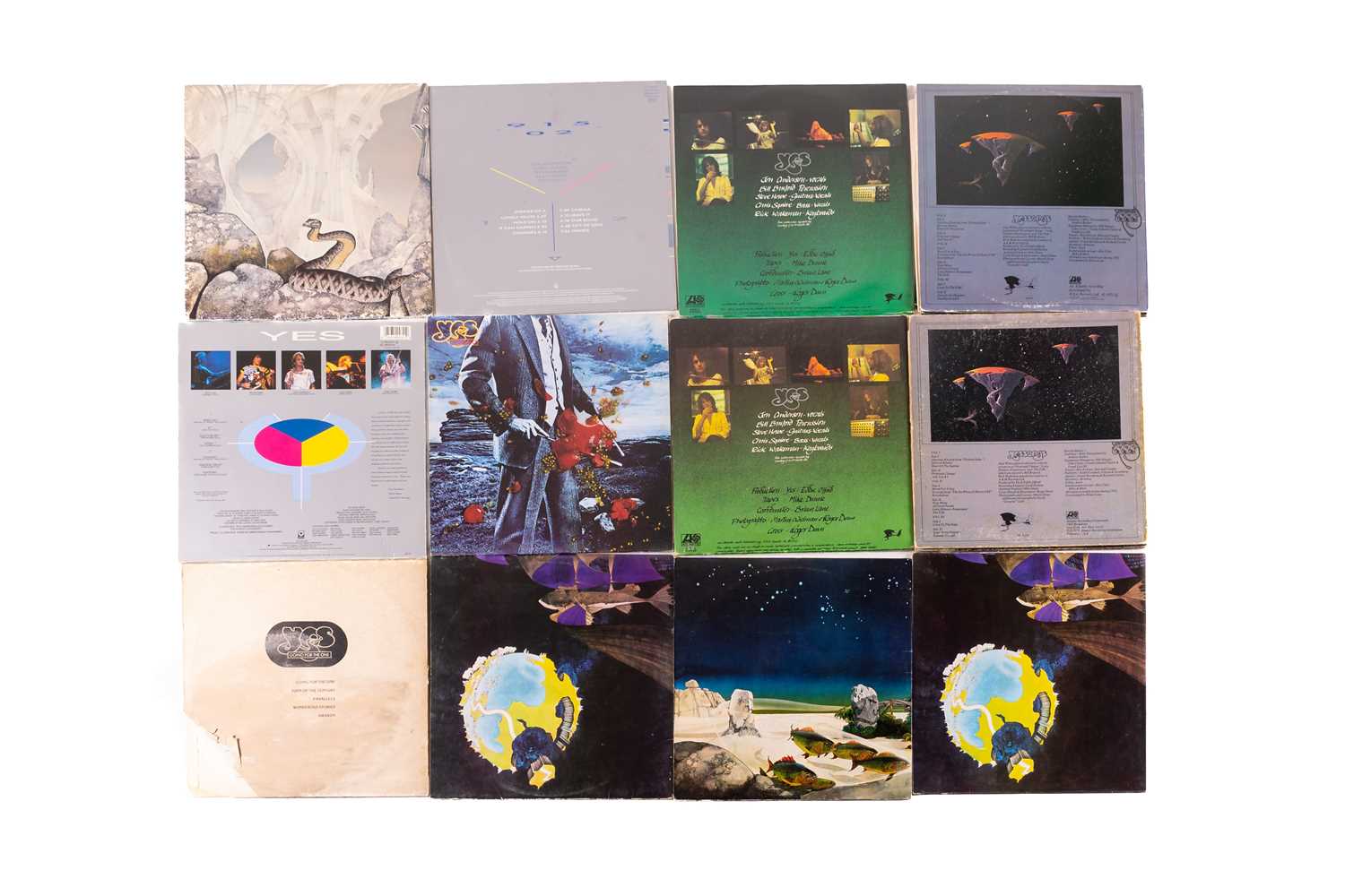 Yes: a large collection of original "Yes" LPs comprising four "The Yes Album", "Drama", "In The - Image 4 of 6